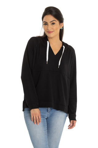 The Christine Cross Front Hoodie