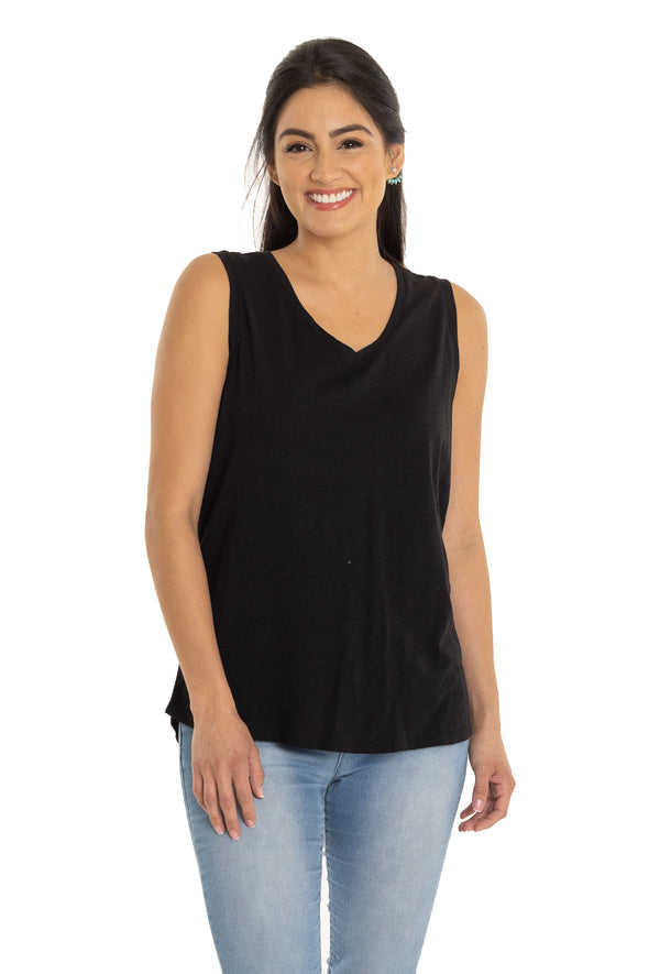 The Sloan Slub V-Neck Tank