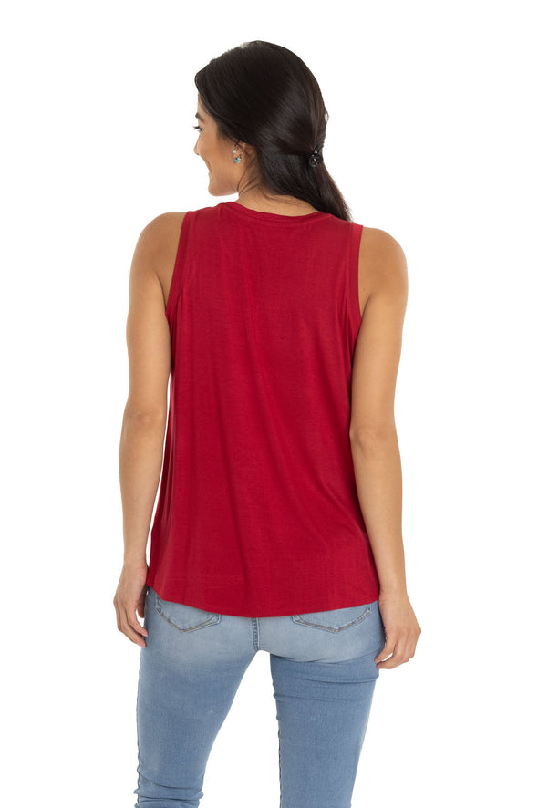 The Hannah High Neck Tank