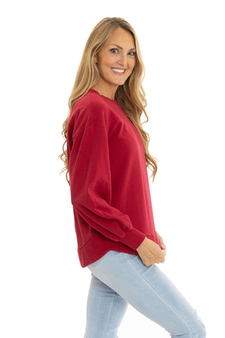 Oklahoma Sooners Yvette Crewneck Sweatshirt