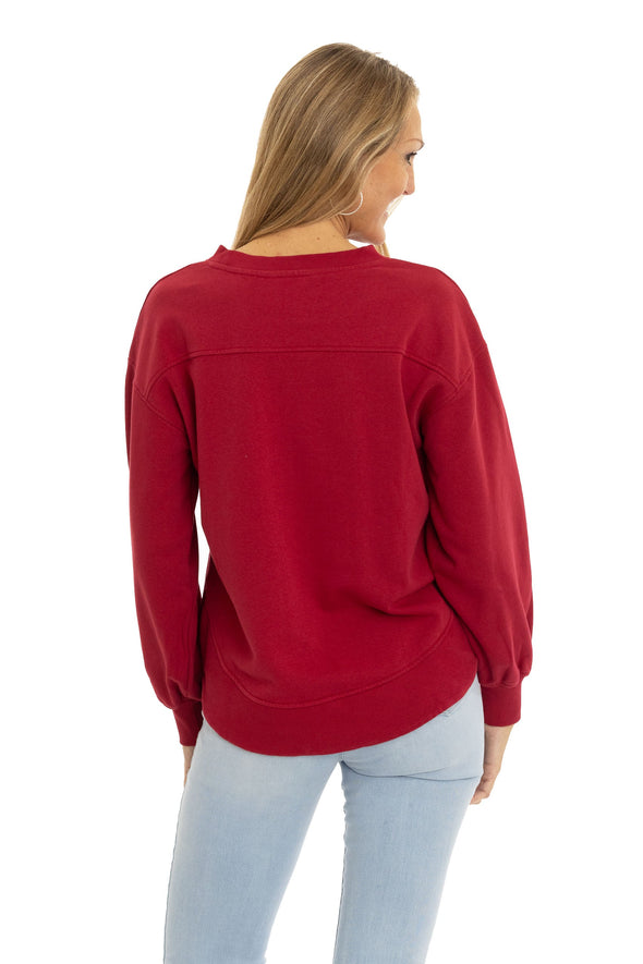 Oklahoma Sooners Yvette Crewneck Sweatshirt