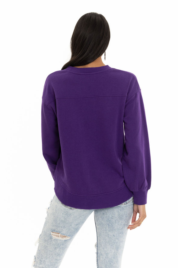 ECU Pirates Yvette Crewneck Sweatshirt