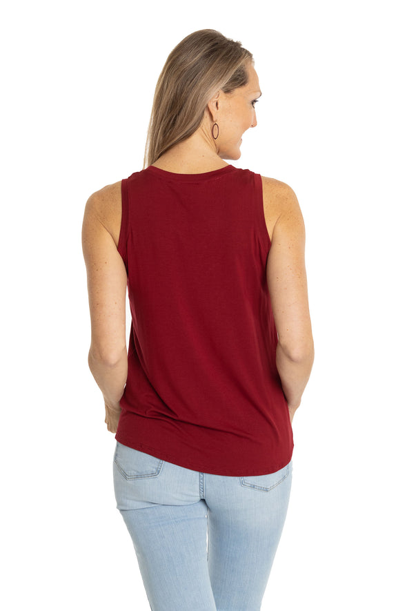 The Hannah High Neck Tank