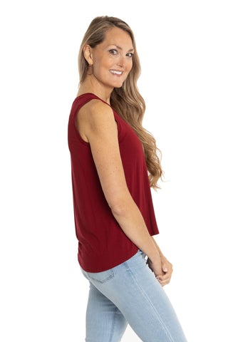 The Hannah High Neck Tank