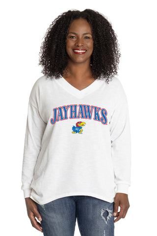 Kansas Jayhawks Bailey V-Neck