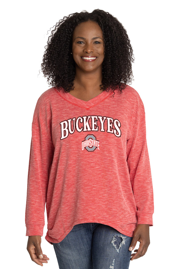Ohio State Buckeyes Bailey V-Neck