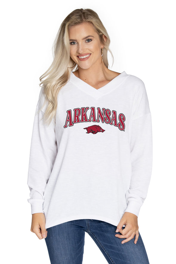 Arkansas Razorbacks Bailey V-Neck