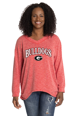Georgia Bulldogs Bailey V-Neck