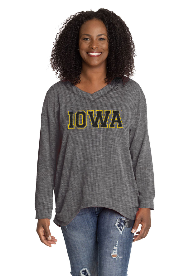 Iowa Hawkeyes Bailey V-Neck