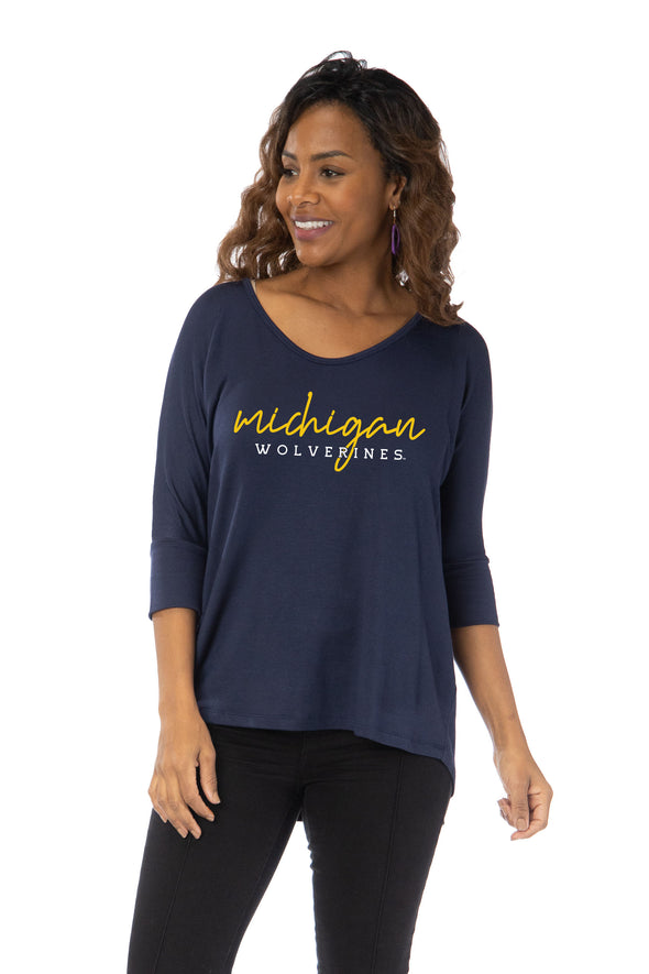 Michigan Wolverines Tamara Top