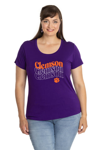 Clemson Tigers Scarlet Tee