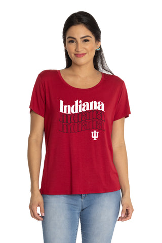 Indiana Hoosiers Scarlet Tee