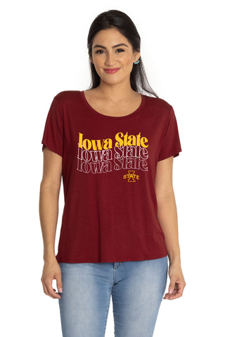Iowa State Cyclones Scarlet Tee