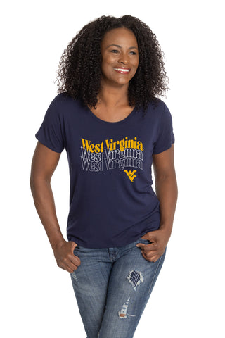 West Virginia Mountaineers Scarlet Tee