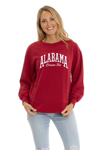 Alabama Crimson Tide Yvette Crewneck Sweatshirt