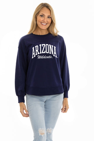 Arizona Wildcats Yvette Crewneck Sweatshirt