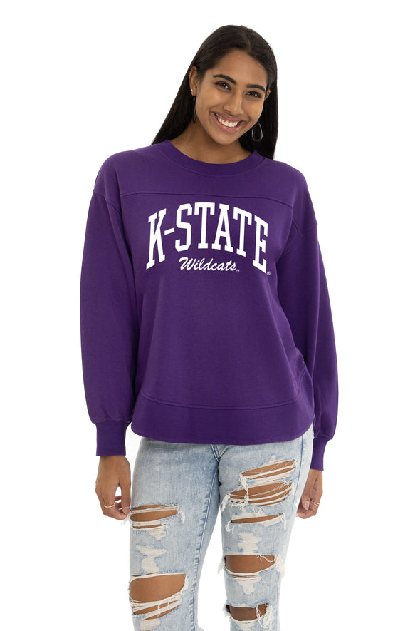 Kansas State Wildcats Yvette Crewneck Sweatshirt