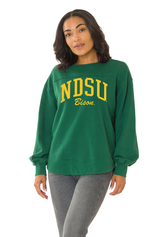 North Dakota State Bison Yvette Crewneck Sweatshirt