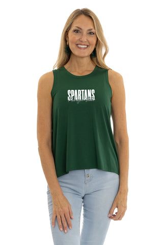 Débardeur vert Michigan State par Victoria's Secret Burundi Débardeur vert Michigan State par Victoria's Secret Burundi