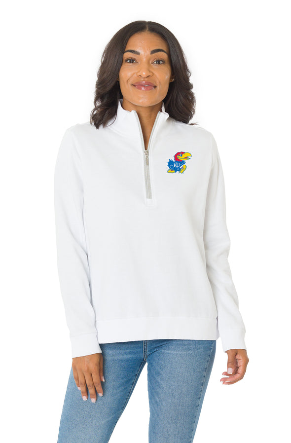 Kansas Jayhawks Quinn Quarter Zip