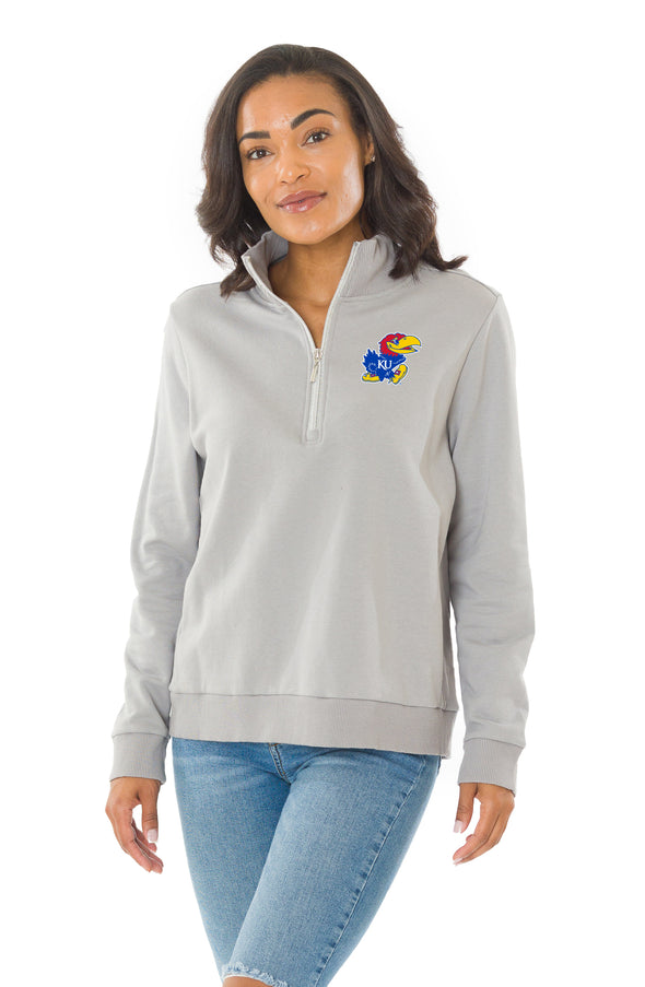 Kansas Jayhawks Quinn Quarter Zip