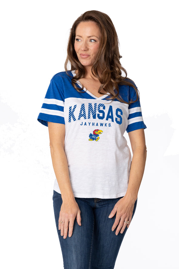 Kansas Jayhawks Silvey Jersey Top