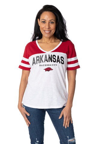 Arkansas Razorbacks Silvey Jersey Top