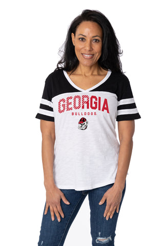 Georgia Bulldogs Silvey Jersey Top