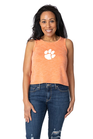 Clemson Tigers Brie Crop Tank