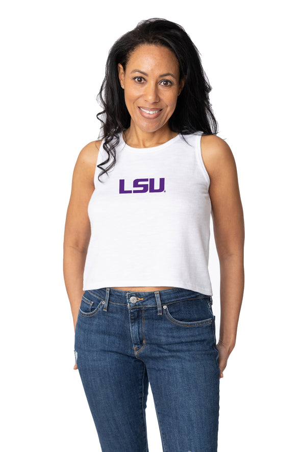 Louisiana Tigers Brie Crop Tank