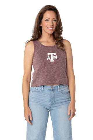 Texas A&M Aggies Brie Crop Tank