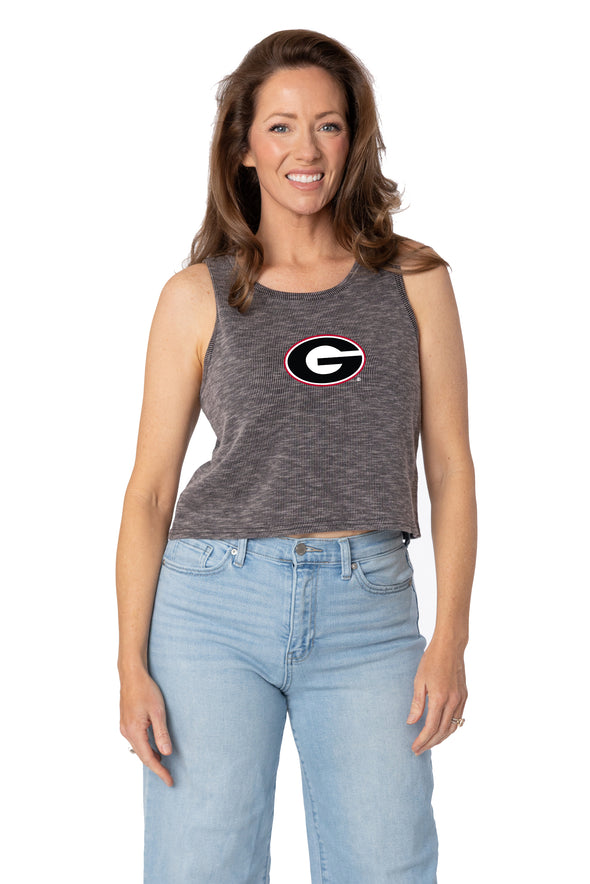 Georgia Bulldogs Brie Crop Tank