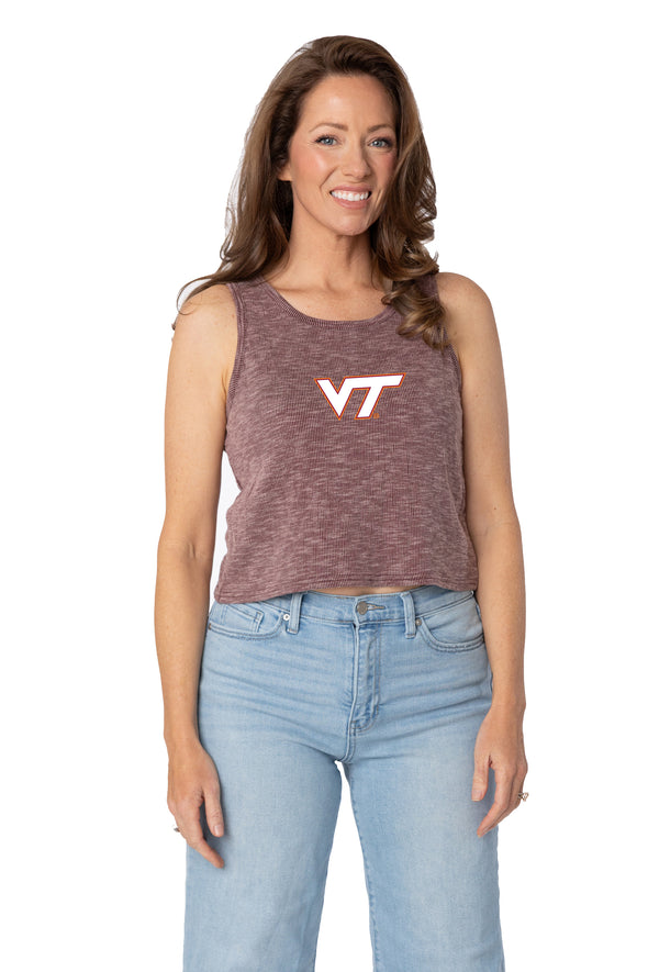 Virginia Tech Hokies Brie Crop Tank