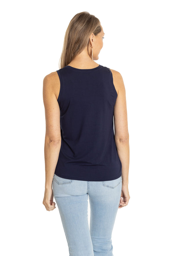 The Hannah High Neck Tank