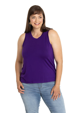 The Hannah High Neck Tank