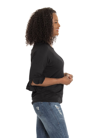 Florida State Seminoles Renata Ruffle Sleeve Top