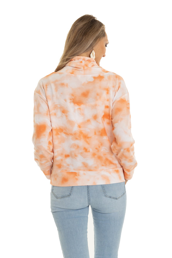 Oklahoma State Cowboys Maddie Mock Neck Pullover