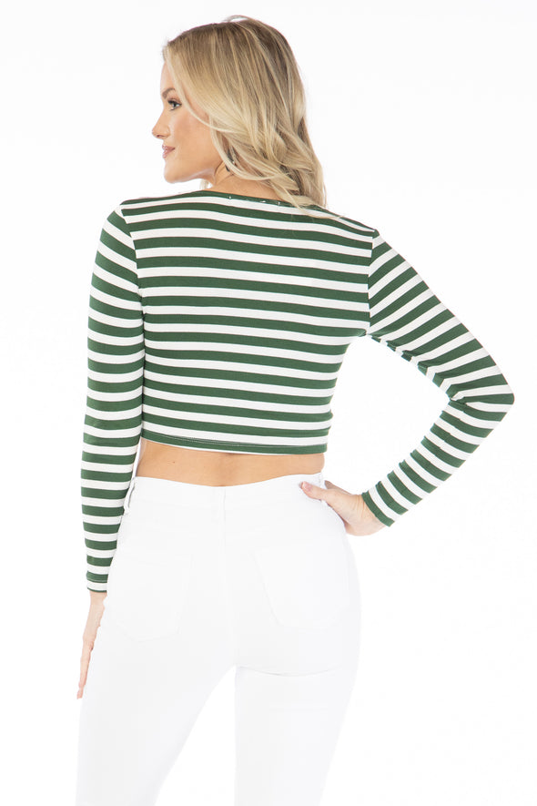 North Dakota State Jayme Bison Striped Crop