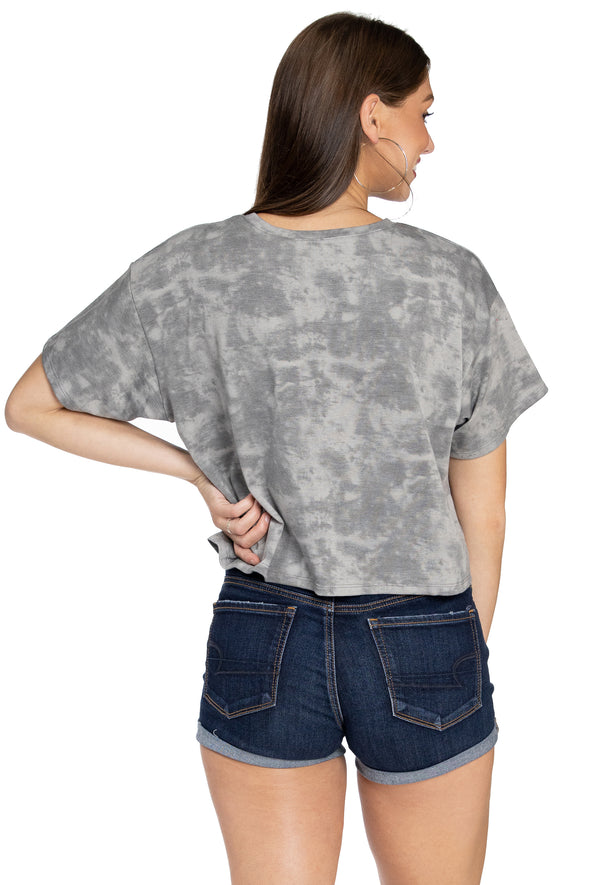 Purdue Boilermakers Kimberly Crop Top Tee