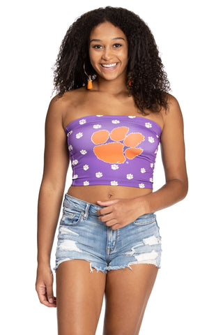 Clemson Tigers Karlee Tube Top