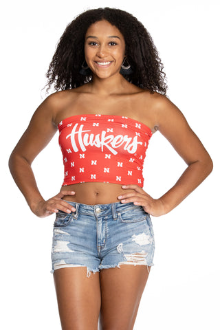 Nebraska Huskers Karlee Tube Top