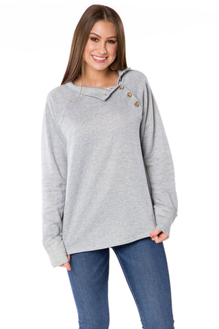 The Mariah Button Pullover