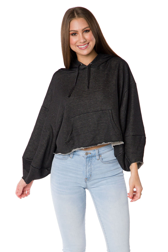 The Delilah Cropped Hoodie