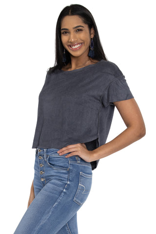 The April Velour Tee
