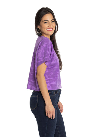 LSU Tigers Kimberly Crop Tee