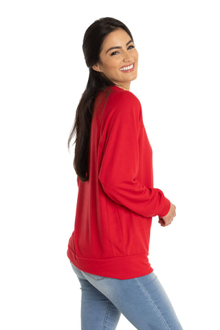 The Rylee Raglan Long Sleeve Top