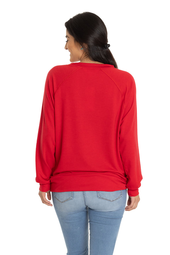 The Rylee Raglan Long Sleeve Top