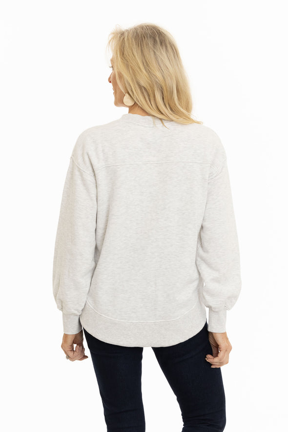 Texas Longhorns Yvette Crewneck Sweatshirt