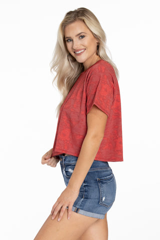 The Kimberly Crop Tee