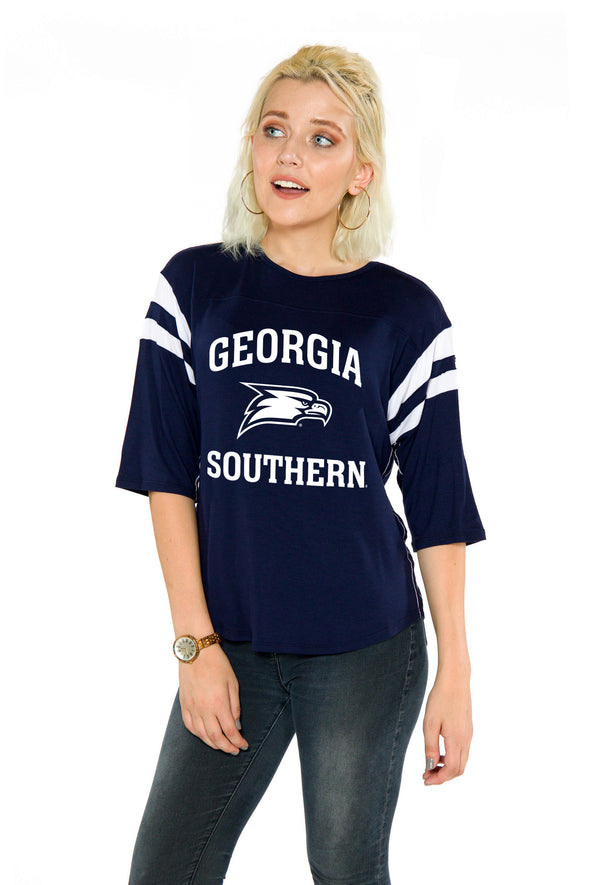 Georgia Southern Eagles Womens Jersey - Navy